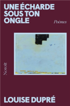 Une écharde sous ton ongle